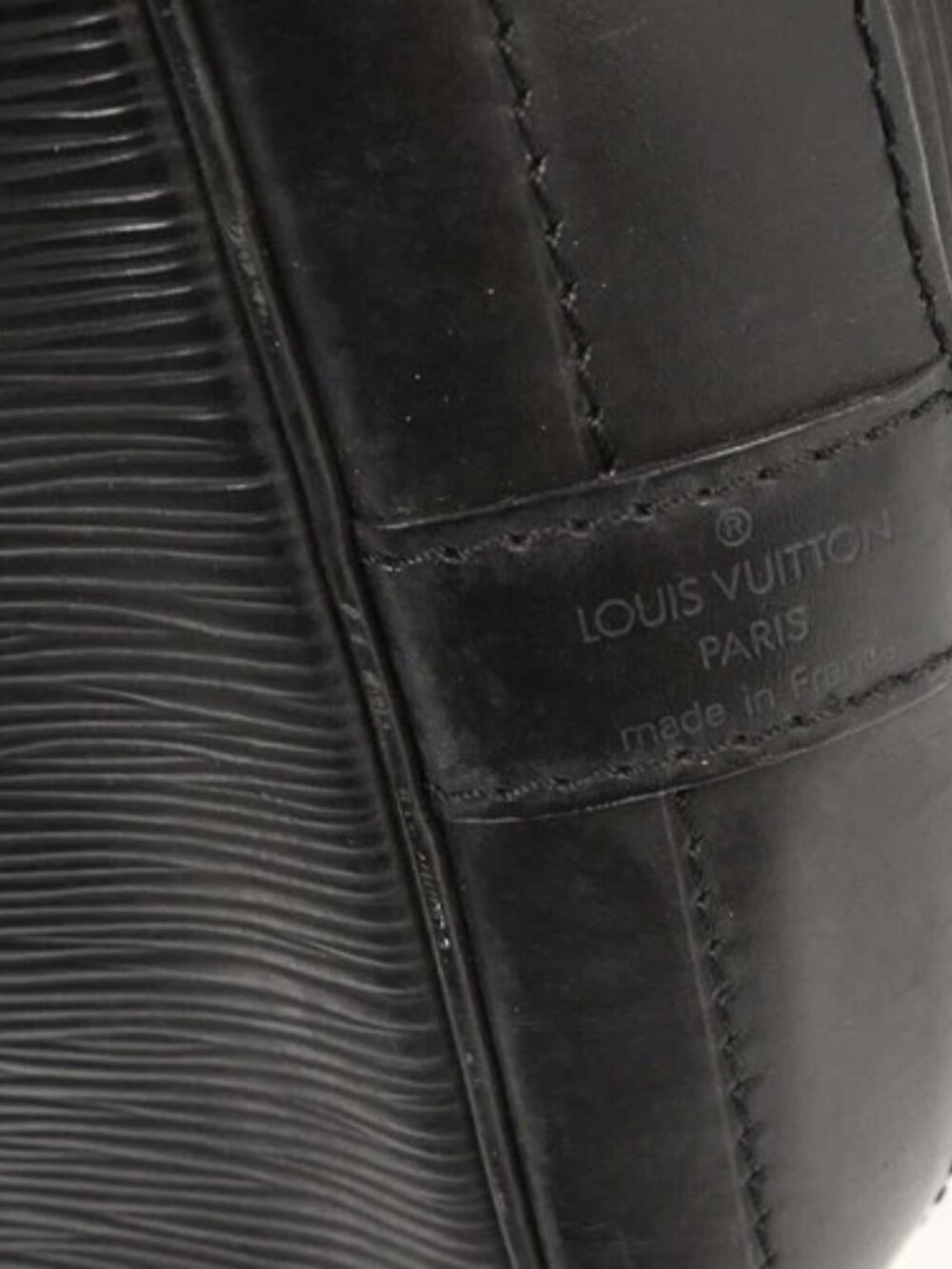 Best05 Louis Vuitton Epi Noe Shoulder Bag Noir Black M59002 VI0942 BQ00712 - Picture 4 of 16